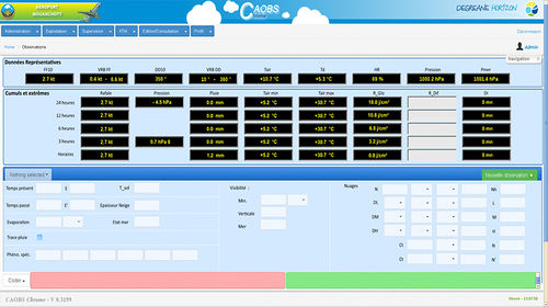 Management-Software - CAOBS  - DEGREANE HORIZON - Überwachung / Datenübertragung / Acquise