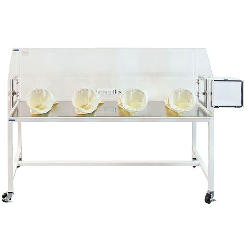 Isolator Handschuhbox - 2100-4-E - Cleatech LLC - für Laboranwendung / Acryl