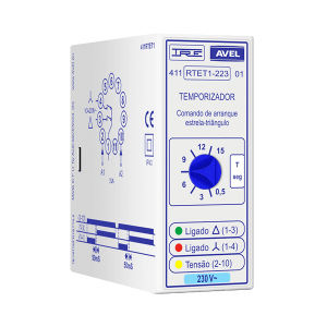 Stern-Dreieck-Anlasser-Timer - 411-RTET1 series - Avel - Steuer