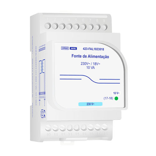 Stromversorgung für DIN-Schiene - 423FAL10 series - Avel - AC/AC / modular