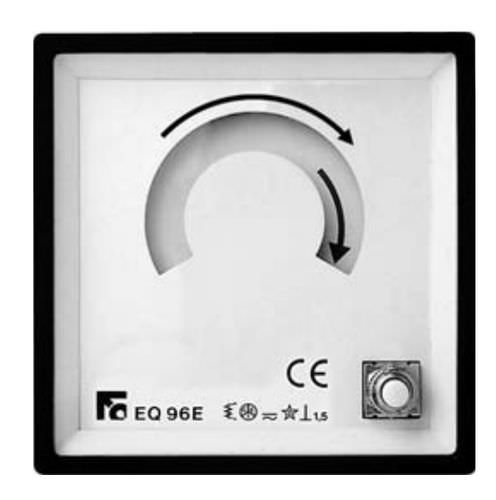 Drehfeldrichtungsanzeiger - 40 - 400 Hz | EQ96SE - F.C. Misure - analog / Einbau