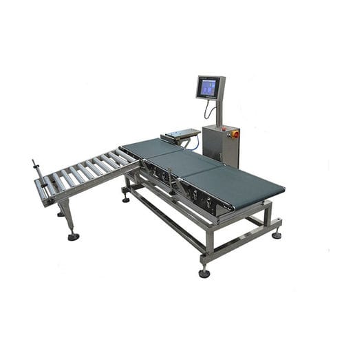 Automatische Wiegemaschine - Beijing Cyberrobot Technology Co., Ltd. - linear / mit Bandförderer