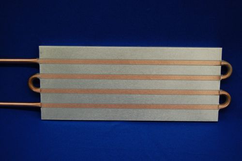 Flüssigkeitsgekühlte Kühlplatte - HB-4P Series - D6 Industries, Inc. - Aluminium / Kupfer