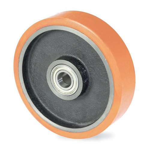 Einteiliges Rad - V SR SR - Tecno Ruote Group Srl - Polyurethan / für Materialumschlag