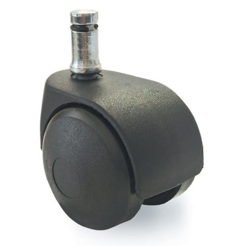 Lenkrolle - D - Tecno Ruote Group Srl - mit Grundplatte / Kunststoff