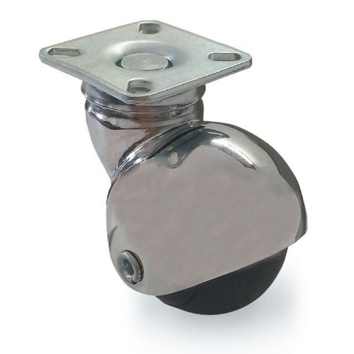 Lenkrolle - EG - Tecno Ruote Group Srl - mit Grundplatte / Gewindeschaft / nichtkreidend
