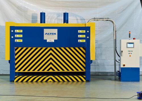 Aluminiumrecyclinganlage - Salt Slag Press - ALTEK EUROPE LIMITED - Metallabscheidung