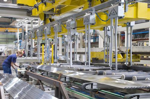 Stapelmaschine für Aluminium-Platte - EMMEBI SRL - für Eisenstangen / für Aluminiumprofile / automatisiert