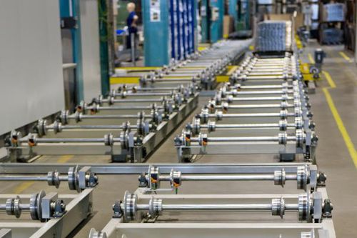Automatisiertes Handlingsystem - EMMEBI SRL - Korb / für Wagen / Industrie