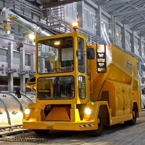 Fahrerloses Transportsystem / Transport - HENCON B.V. - für schwere Lasten / für Lagerhallen