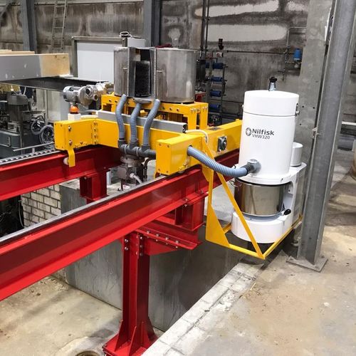 Automatisches Reinigungssystem - Rotocleaner - MONTI ENGINEERING SRL - für Anodenleiste