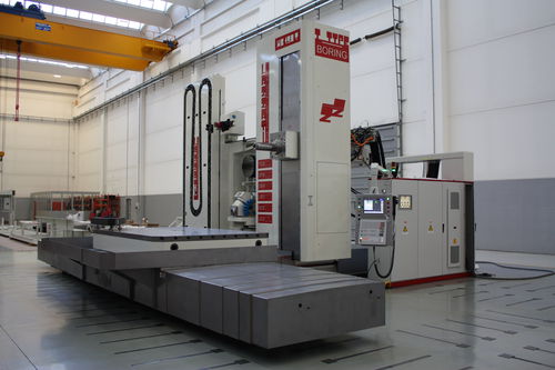 Bohr- und Fräszentrum / CNC - HB 150T Evo4.0 - LAZZATI S.p.A. High Performance Boring Mills - universell / Drehtisch / 4-Achs