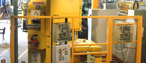 Sägemaschine für Kupfer - SERMAS INDUSTRIE SAS - Kreis / vertikal / für Nichteisenmetalle