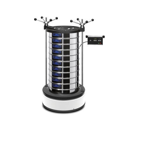 Analysensiebmaschine für Trockensiebung - AS 450 basic - Retsch GmbH - Labor / elektromagnetisch / digital