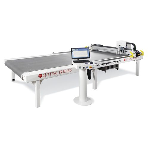 Cutter-Schneidemaschine - RAPTOR HI 2.5  - Cutting Trading International SRL - für Textil / für Verbundwerkstoffe / CNC