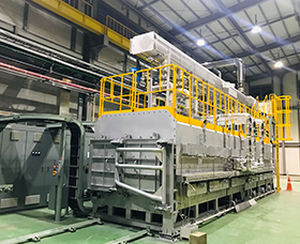 Herdwagenofen - HANWHA MACHINERY - Veraschung / Chargen