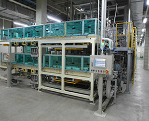 Herdwagenofen - HANWHA MACHINERY - Veraschung / Gas