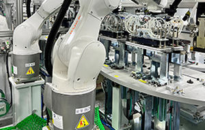 Roboter-Montagelinie - HANWHA MACHINERY - Steuerung