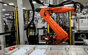 Roboter-Montagelinie - HANWHA MACHINERY - Steuerung / Kurztakt