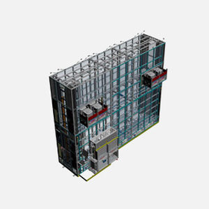 Vertikales automatisches -Lagersystem - HANWHA MACHINERY - für Kassette / für Platten / mit konstanter Temperatur- und Feuchtigkeitskontrolle