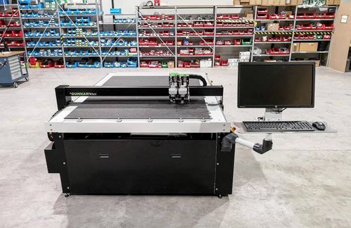 Cutter-Schneidemaschine - NOVEX DÉCOR - GUNNAR AG - für Aluminium / für Schaum / für Gewebe