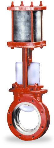 Plattenschieber - G series - Red Valve - pneumatisch gesteuert / Steuerung / für Chemikalien