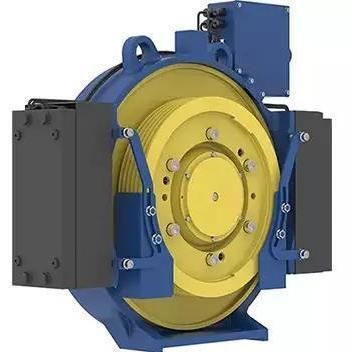Synchronmotor - ZAdisc - ZIEHL-ABEGG - 400 V / mit Bremse / Traktion