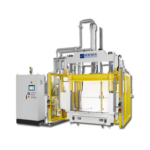 Hydraulische Presse - PFH series - ORMAMACCHINE S.p.A. - für Verbundwerkstoffe / Säulen / Vakuum