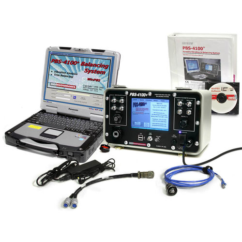 Tragbares Auswuchtsystem - PBS-4100+ - MTI Instruments - für Flugzeugbau / für Turbinenrad