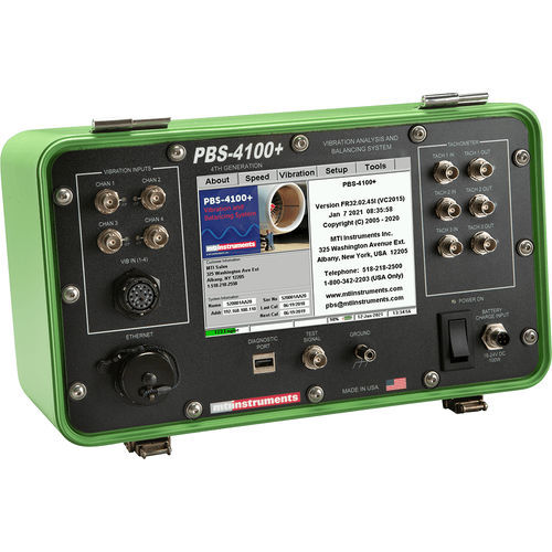 Tragbares Auswuchtsystem - PBS-4100+ Gen 4 - MTI Instruments