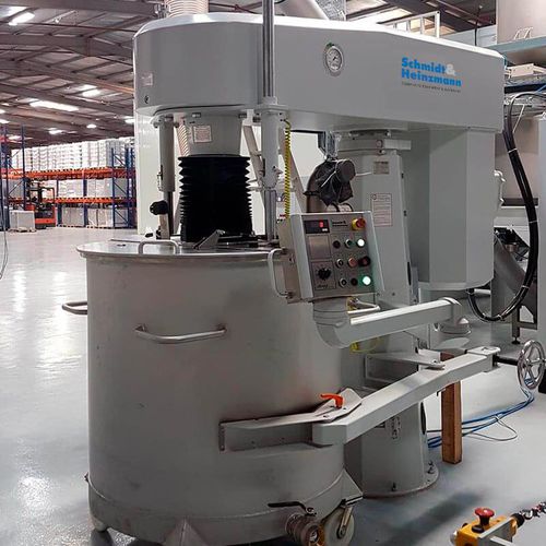 Vakuum-Dispersionssystem - Schmidt & Heinzmann GmbH & Co KG - Staub / für Flüssigkeiten / Harz