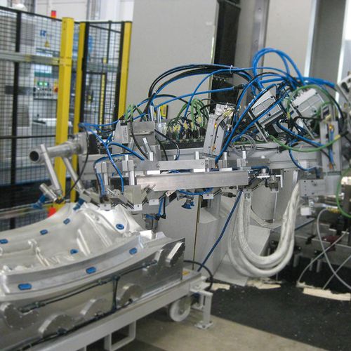 Faser-Umformmaschine - Schmidt & Heinzmann GmbH & Co KG - für Stoffe / für Textil / automatisch