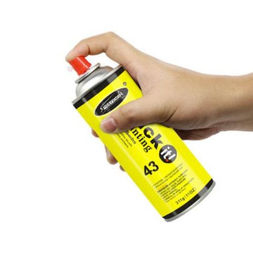 Klebstoff für Metall - Sprayidea 43 - Dongguan Dayang Aerosol Chemical Technology Co., Ltd. - Einkomponenten / Industrie / transparent