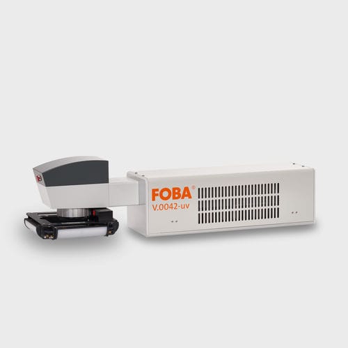 Lasermarkiermaschine - V.0042-uv - FOBA Laser Marking + Engraving - Nd:YVO4 Laser / UV-Laser / Dioden