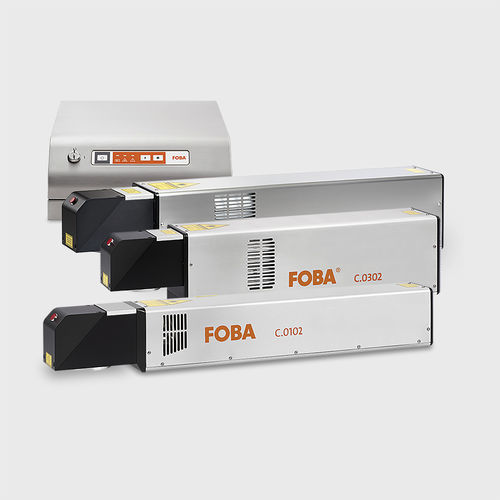 CO2-Laser-Markiermaschine - C.0102 / C.0302 / C.0602 - FOBA Laser Marking + Engraving - Metall / Kunststoff / Papier