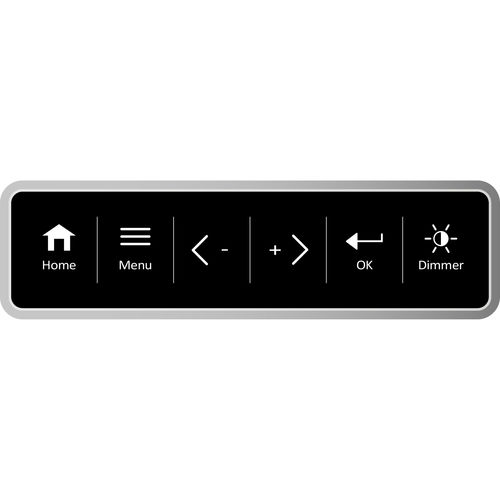 Tastatur für Marineanwendung - UNS10400 - San Giorgio S.E.I.N srl - einbaufähig / kapazitiv / Membran