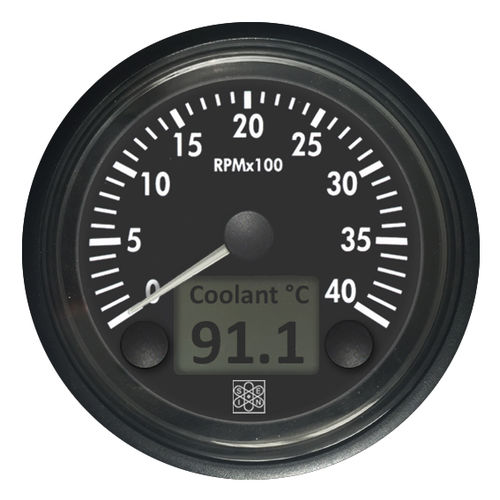 Mechanischer Tachometer - IML series - San Giorgio S.E.I.N srl - für Schalttafelmontage / digital / analog