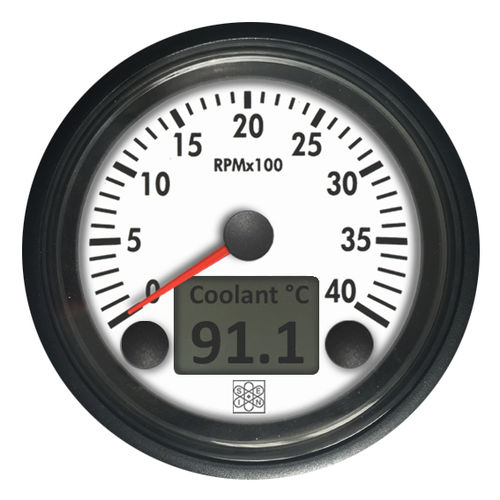 Mechanischer Tachometer - IML104 series - San Giorgio S.E.I.N srl - für Schalttafelmontage / analog