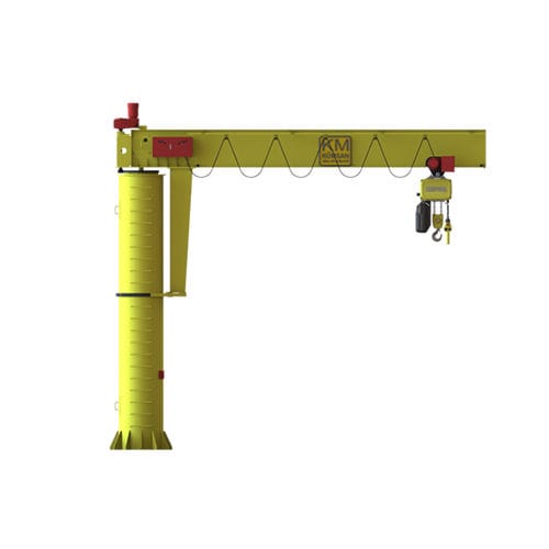 Säulenschwenkkran - KM KUMSAN CRANE SYSTEMS - 360° / für Hubanwendungen