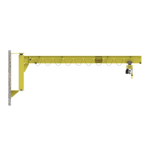 Wandschwenkkran - KM KUMSAN CRANE SYSTEMS - 180° / für Hubanwendungen