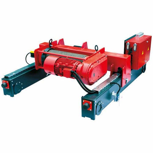 Elektro-Seilzug - KM KUMSAN CRANE SYSTEMS - Zweiträger / regelbar / Zahnrad