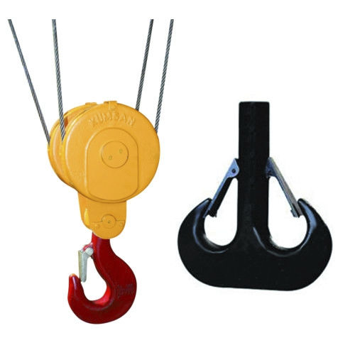 Geschmiedeter Haken - KM KUMSAN CRANE SYSTEMS - Einzel / doppelt