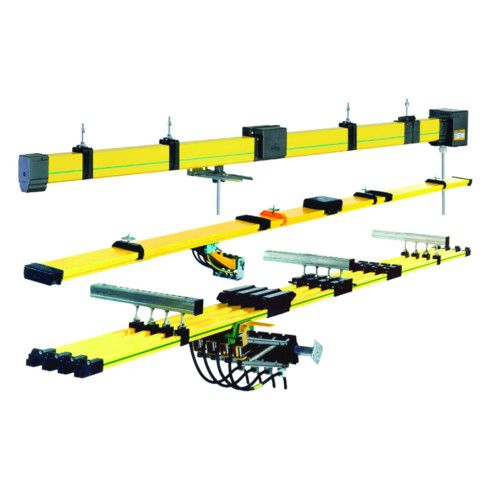 Kunststoffschleifleitung - KM KUMSAN CRANE SYSTEMS - mehrpolig / geschlossen / kompakt