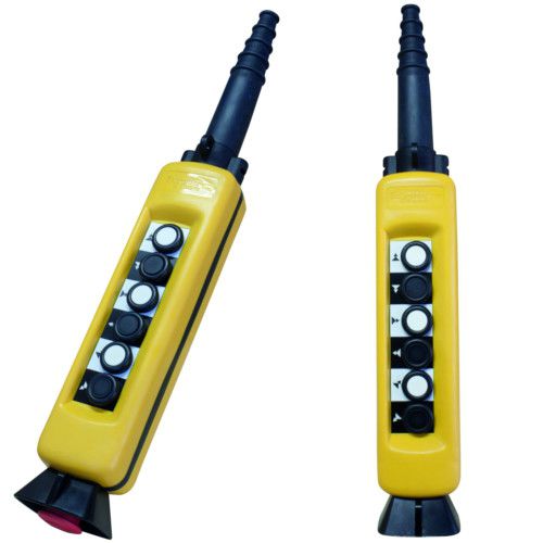 Handbediengerät für Kran - KM KUMSAN CRANE SYSTEMS - mit 6 Tasten / Notausschalter / Steuerung