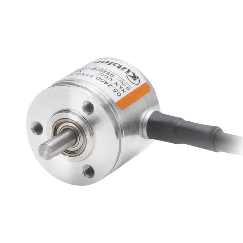 Absoluter Drehgeber - 2450 - KÜBLER GmbH - Magnet / 12-Bit / mit Vollwelle