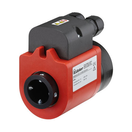 Hohlwellenschleifring - SR060U - KÜBLER GmbH - für Verpackung / für Verpackungsmaschinen / Edelstahl