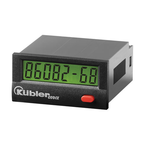 Stundenzähler - Codix 134 - KÜBLER GmbH - 7-stellig / elektronisch / für Schalttafelmontage