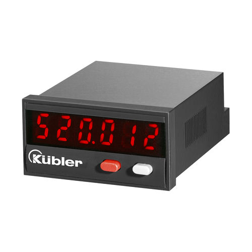 Impulszähler - Codix 520 - KÜBLER GmbH - Zeit / binär / 6-stellig