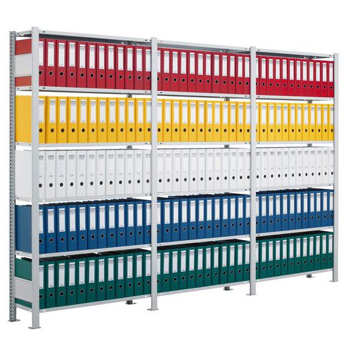 Büroregal - SCHULTE Lagertechnik - Gebr. Schulte GmbH & Co. KG - einseitig / doppelseitig / modular