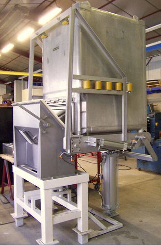 Pneumatischer Kipper - CMS Conteneurs Manutention Stockage - für Container / Edelstahl / ATEX